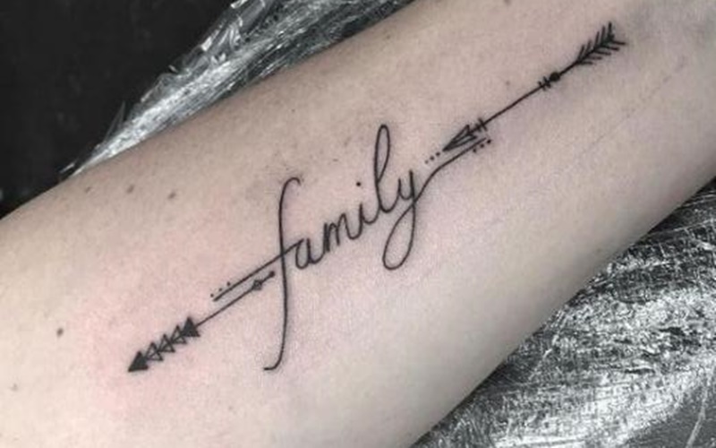Hình xăm i love my family đẹp và ý nghĩa i love family tattoo by www