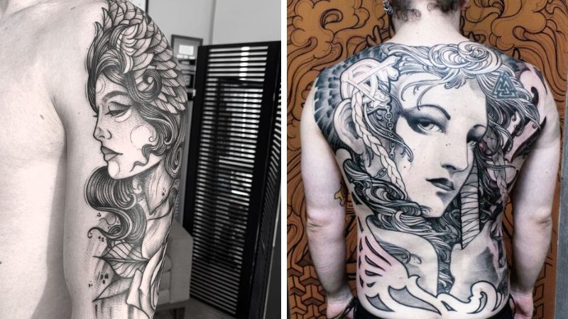 Yến Tattoo  Poseidon vị thần của biển cả  Facebook