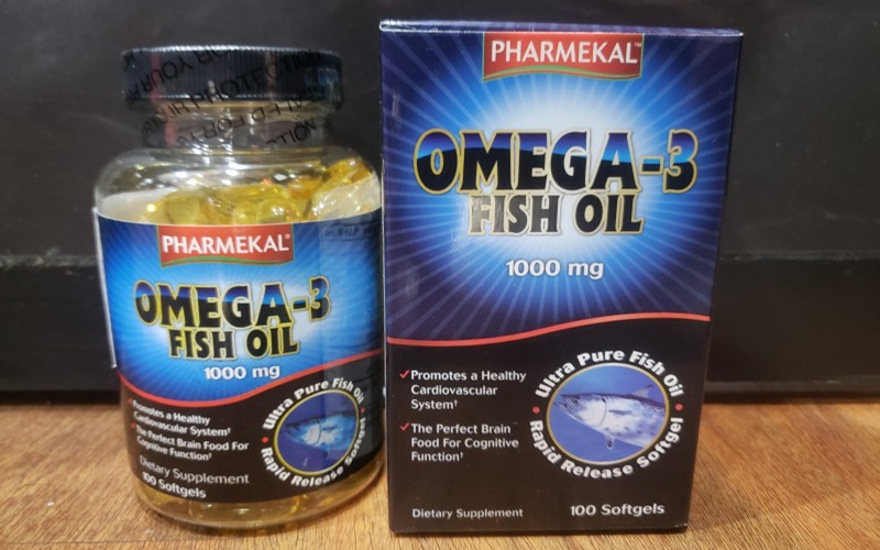 Thuốc bổ mắt Pharmekal Omega 3 Fish Oil
