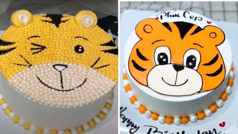 Bánh sinh nhật con hổ