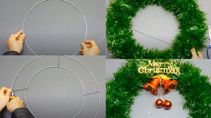 5 cách làm vòng nguyệt quế Noel đơn giản để trang trí cực đẹp