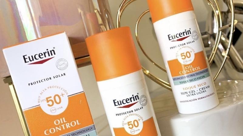 Kem chống nắng Eucerin Sun Gel-Cream Dry Touch Oil Control SPF50+