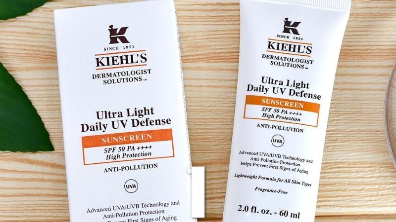 Kem Chống Nắng Ultra Light Daily UV Defense SPF 50 PA++++ Anti-pollution Kiehl's