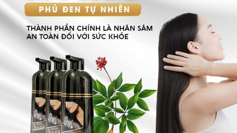 Dầu gội nhuộm tóc Sin Hair Nhật Bản