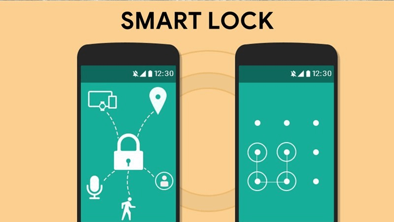 Mở khóa điện thoại bằng khóa thông minh Smart Lock