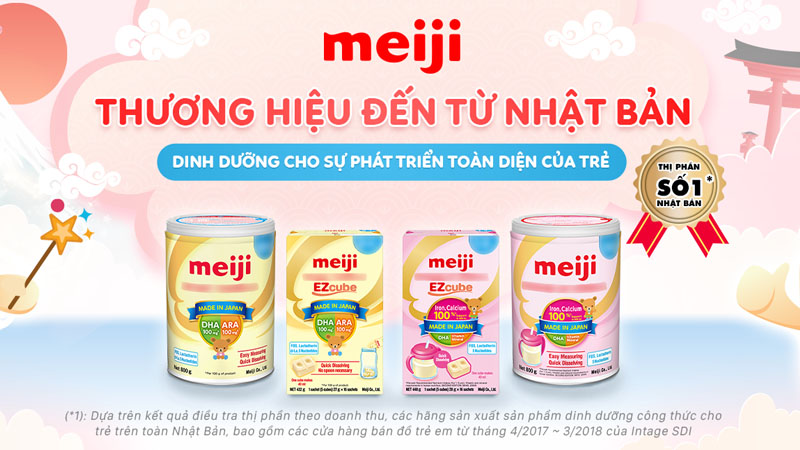 Thương hiệu sữa Meiji