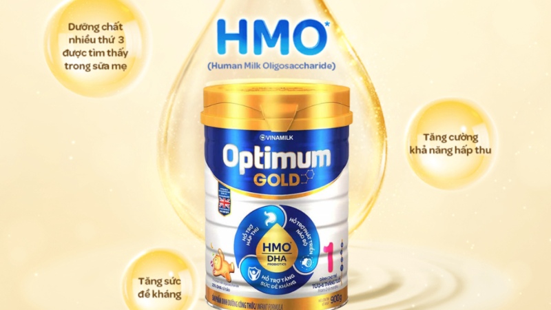 Sữa bột Optimum Gold 1 dành cho bé trong độ tuổi 0 - 6 tháng đầu đời