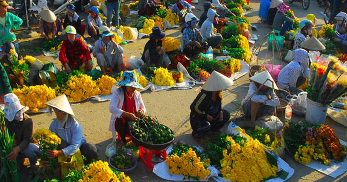 Chợ hoa Tết