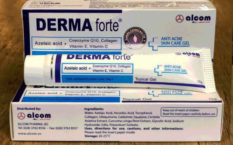 Tác dụng của thuốc trị mụn bọc Derma Forte