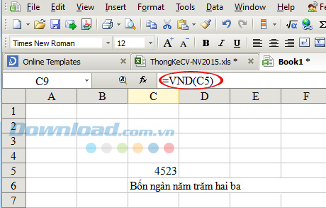 Hướng dẫn đổi số thành chữ trong Excel nhanh chóng