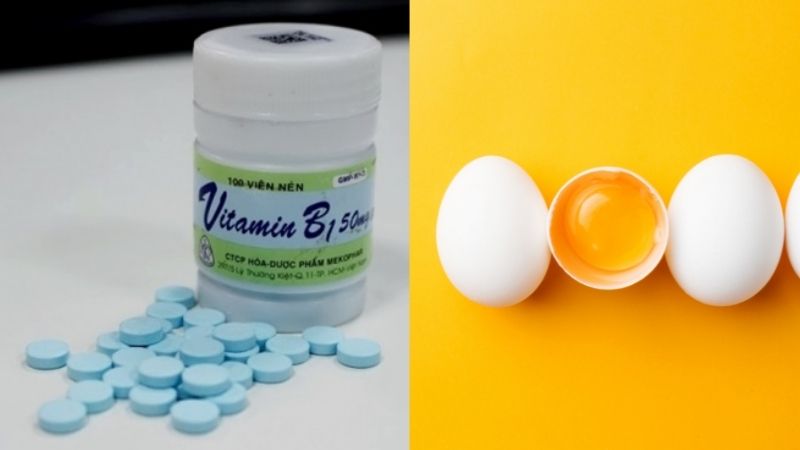 Làm trắng da body với mặt nạ vitamin B1 và trứng gà
