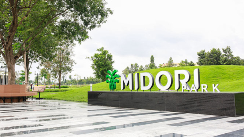 Midori Park có thiết kế đẹp