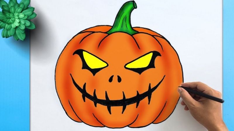 Tổng hợp tranh tô màu Halloween đầy cuốn hút nổi trội  Trường Ngoại Ngữ  Tin Học Quốc Tế TÂN VIỆT MỸ