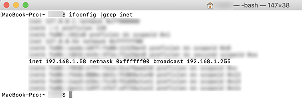 Cấu hình cấu hình IP trên máy Mac