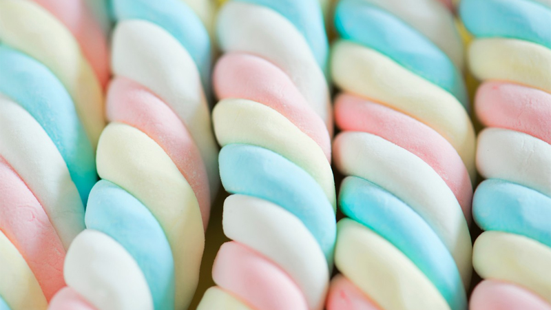 Kẹo Marshmallow là thường được phân loại vào nhóm kẹo dẻo
