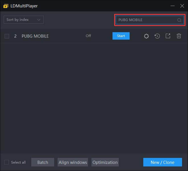 Chức năng phân loại và tìm kiếm game trên LDMultiPlayer