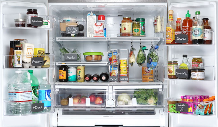 Mẹo sắp xếp đồ giúp tủ lạnh rộng ‘gấp đôi’ để trữ thực phẩm