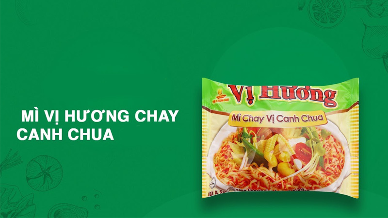Mì chay Vị Hương canh chua
