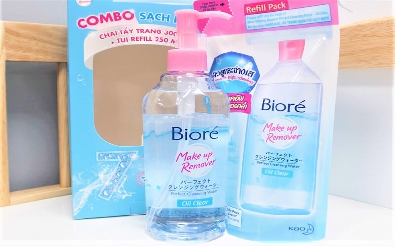 Biore Make-Up Remover Perfect Cleansing Water Oil Clear