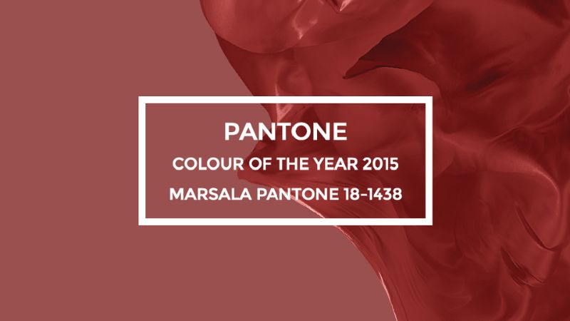 Màu sắc chủ đạo của Pantone 2015 - Màu cam đồng (Marsala 18-1438)