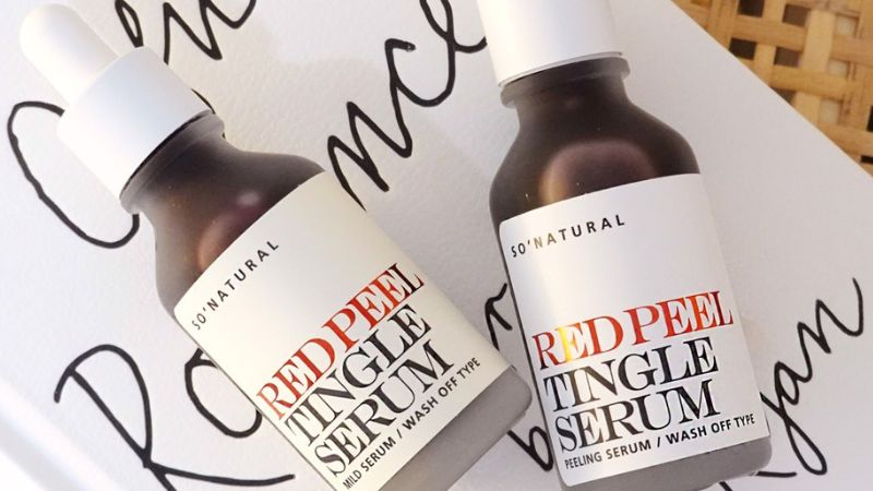Review serum Red Peel của So Natural từ người dùng