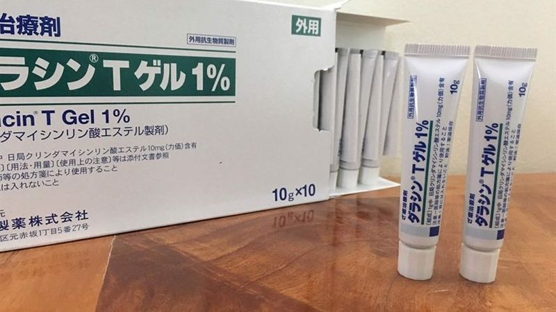 Giới thiệu thương hiệu kem chấm mụn Nhật Bản Dalacin T Gel 1%