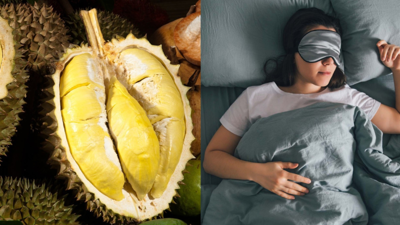 Ăn nhiều sầu riêng có tác dụng giúp ngủ ngon hơn