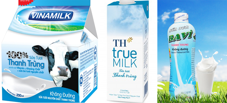 Sữa tươi thanh trùng nguyên lành, dinh dưỡng trọn vẹn