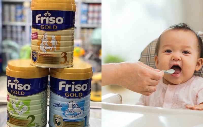 Frisolac giúp hệ tiêu hóa bé khỏe mạnh