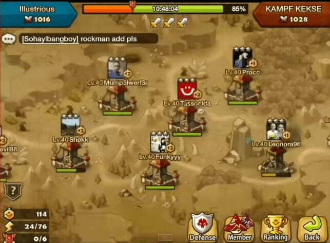 Tham gia phường hội trong Summoners War