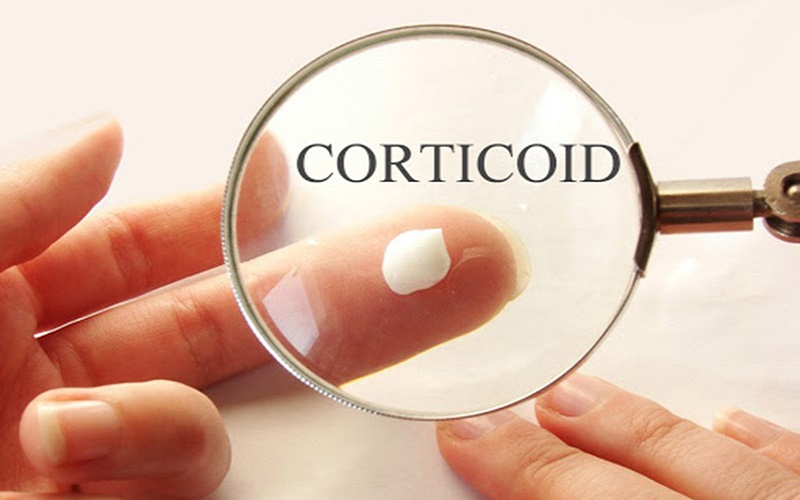 Da nhiễm Corticoid xảy ra khi dùng sản phẩm chứa chất Corticoid