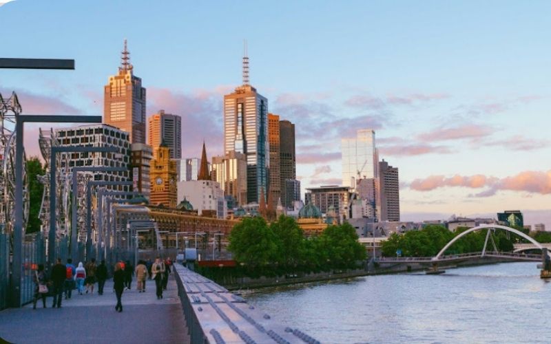 Melbourne có diện tích lên đến 9.992 km²