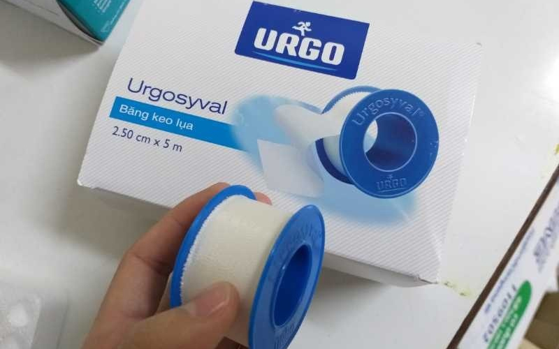 Băng keo lụa y tế Urgo