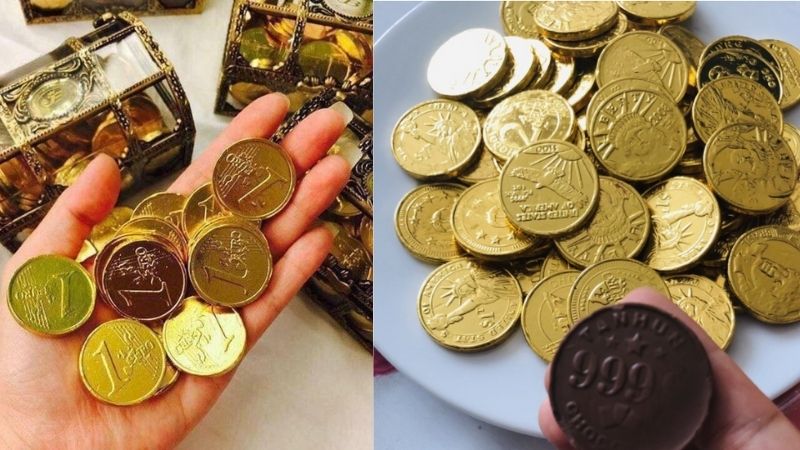 Top 3 mẫu socola đồng tiền làm quà tặng độc lạ cho Valentine
