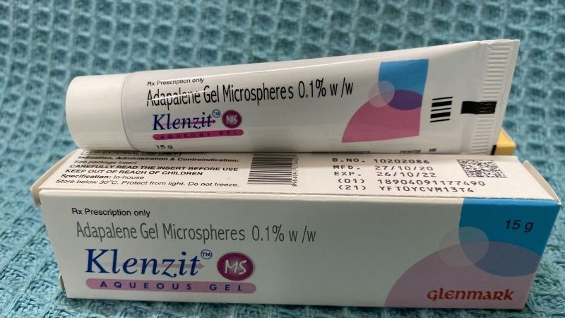 Kem trị mụn bằng Adapalene Klenzit MS