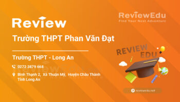 Review Trường THPT Phan Văn Đạt