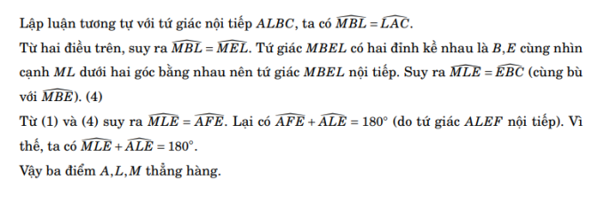 Đáp án đề Toán thi vào lớp 10 công lập TP HCM - 9