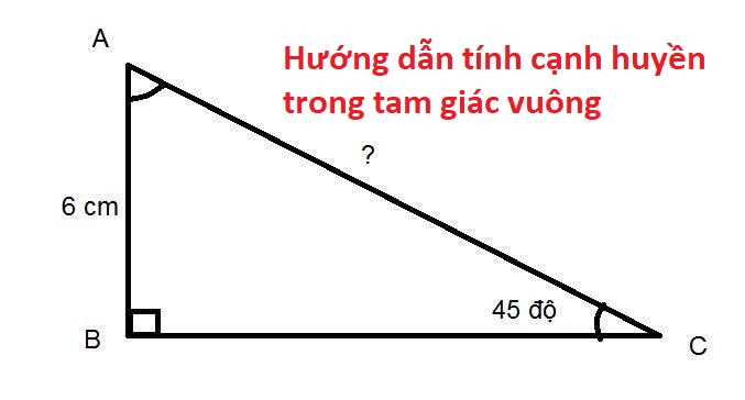 3. Định lý Pytago được sử dụng để tính toán cái gì trong tam giác vuông?